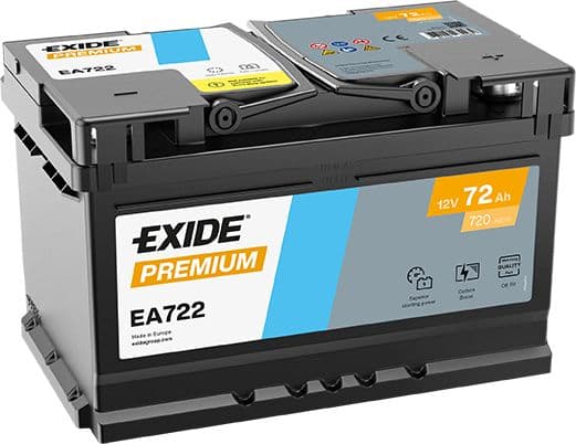 Exide Premium EA722