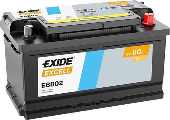 Exide Excell EB802